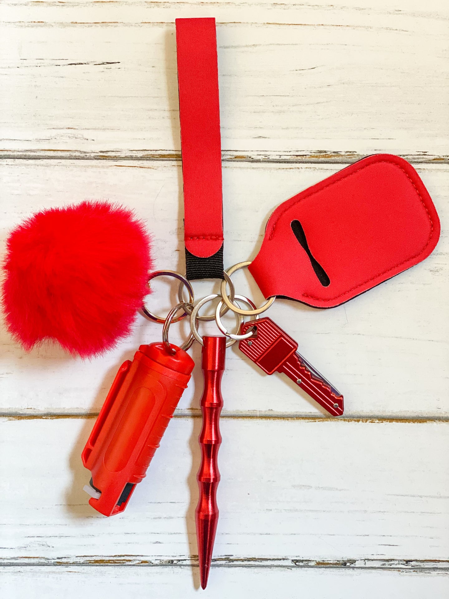 Red Hot Self Defense Keychain