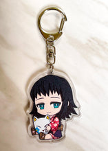 Load image into Gallery viewer, Makomo &amp; Her White Warding Mask Keychain
