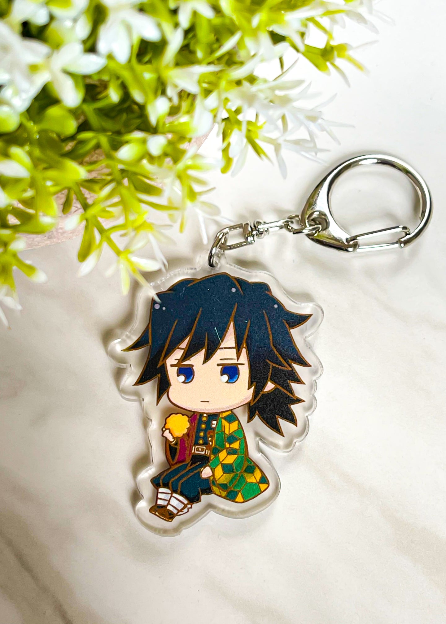 Giyu Cookie Keychain