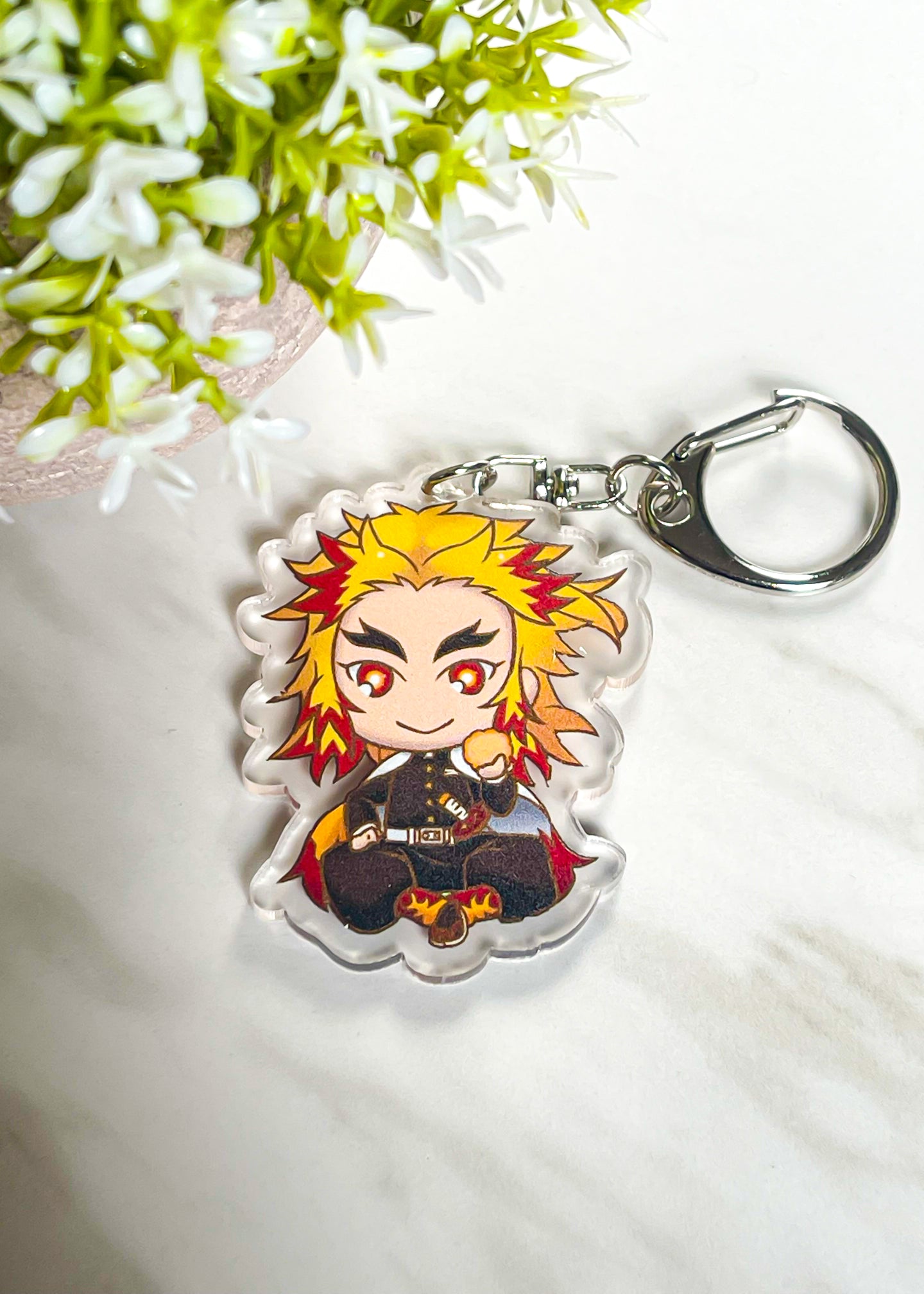 Fire King Rengoku Keychain