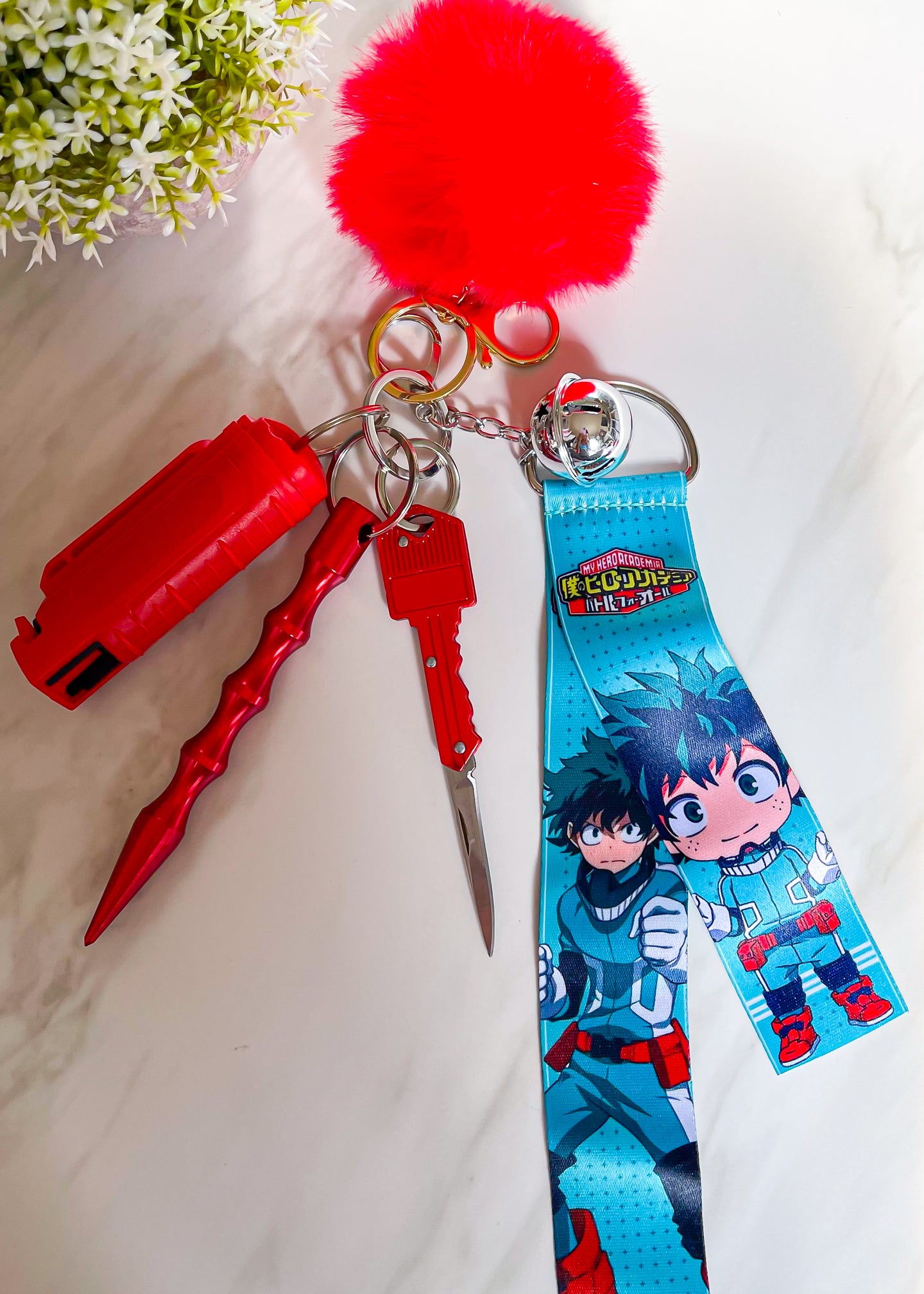 Deku Self Defense Keychain