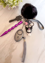 Load image into Gallery viewer, Kuromi Self Defense Keychain
