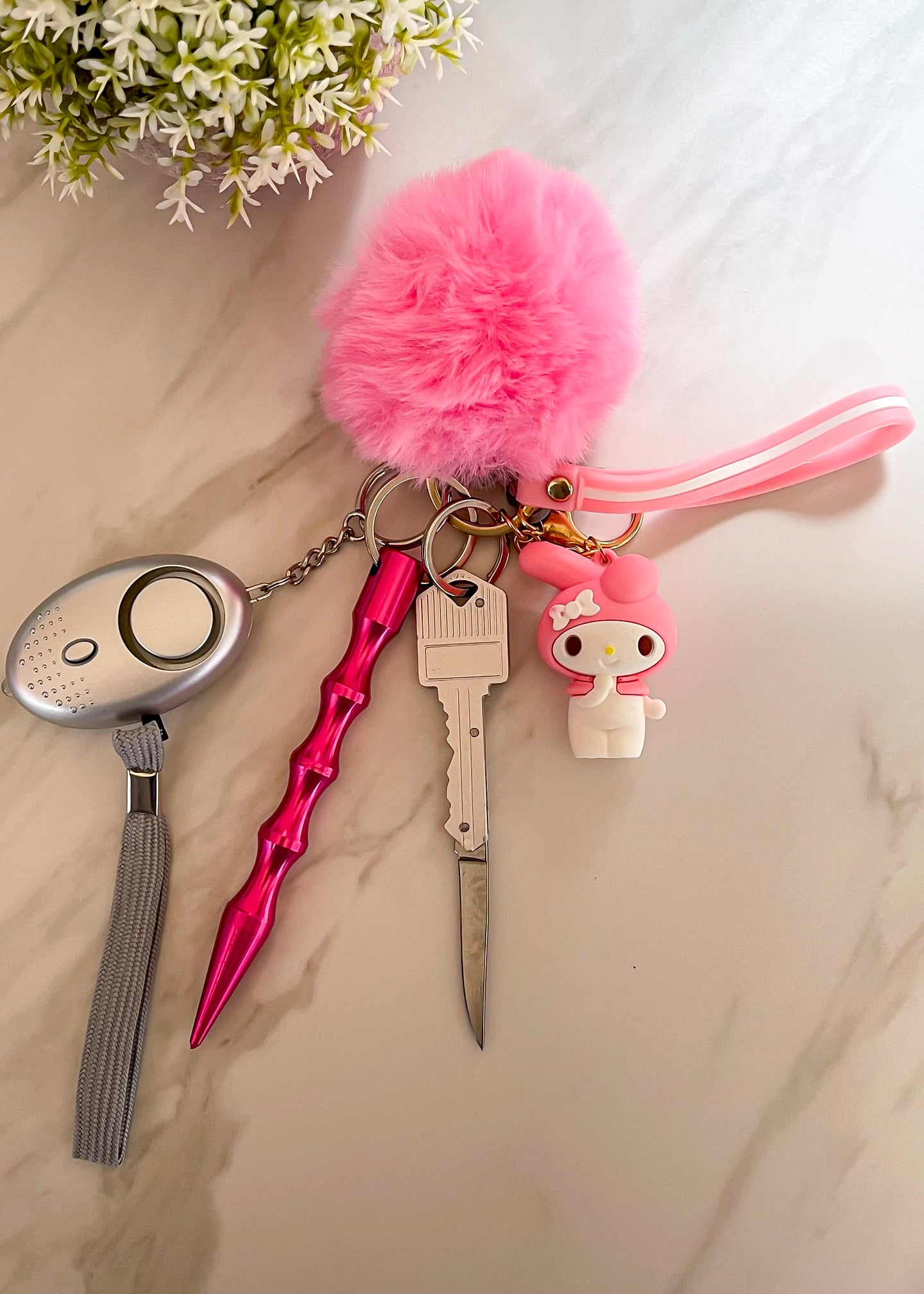 My Melody Self Defense Keychain