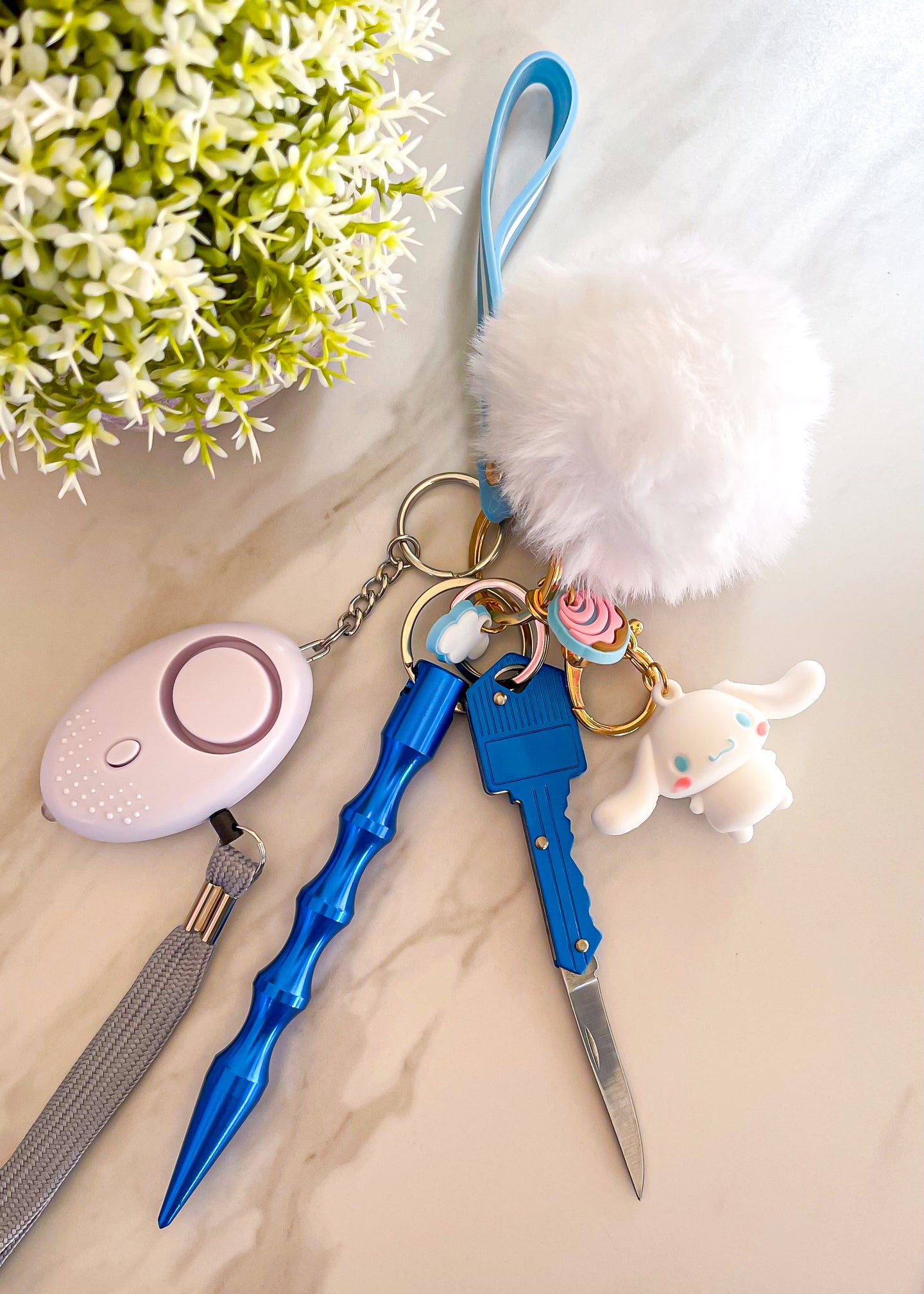 Cinnamoroll Self Defense Keychain