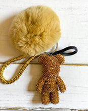 Load image into Gallery viewer, Honey Luxe Bear Keychain
